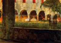 Umberto Boccioni - Cloister of S. Onofrio